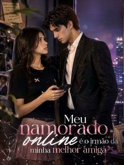 Capa da miniss&eacute;rie Meu Namorado Online É o Irmão da Minha Melhor Amiga