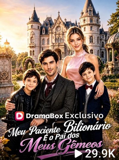 Capa da miniss&eacute;rie Meu Paciente Bilionário É o Pai dos Gêmeos