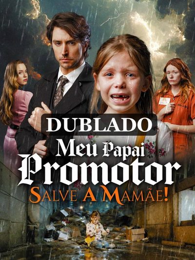 Capa da minisserie Meu Papai Promotor Salve a Mamãe!
