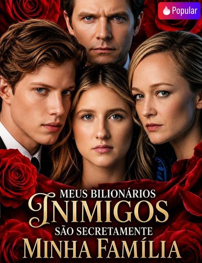 Capa da minisserie Meus Bilionários Inimigos São Secretamente Minha Família