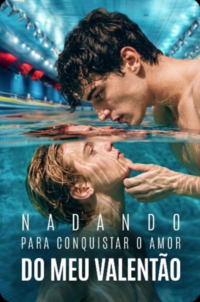 Capa da minisserie Nadando para Conquistar o Amor do Meu Valentão