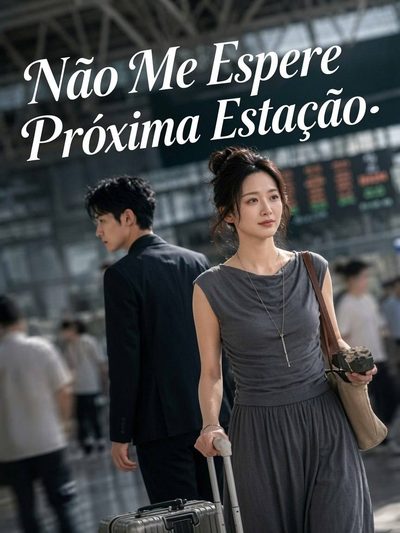 Capa da miniss&eacute;rie Não Me Espere