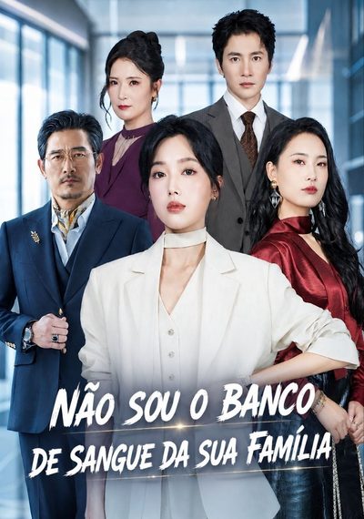 Capa da miniss&eacute;rie Não Sou o Banco de Sangue da Sua Família