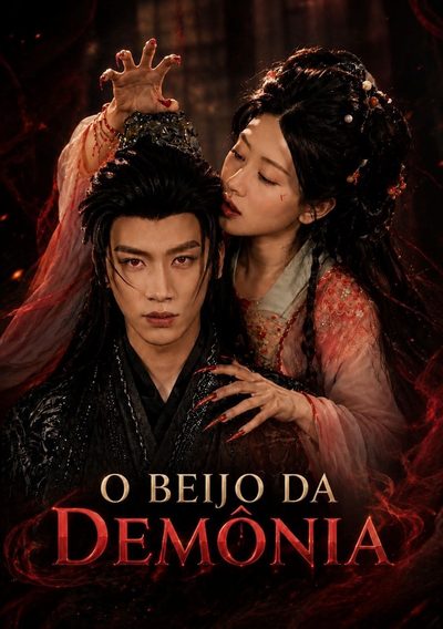 Capa da miniss&eacute;rie O Beijo da Demônia