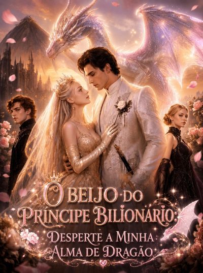 Capa da minisserie O Beijo do Príncipe Bilionário: Desperte a Minha Alma Dragão