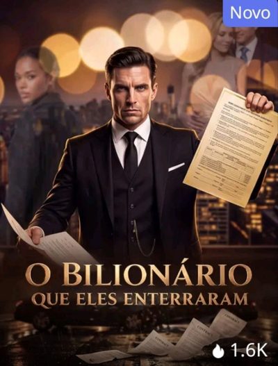 Capa da miniss&eacute;rie O Bilionário que Eles Enterraram