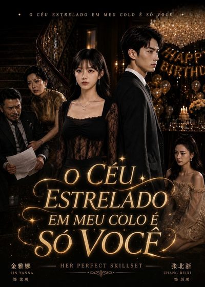 Capa da minisserie O Céu Estrelado em Meu Colo É Só Você