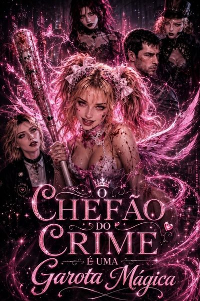 Capa da miniss&eacute;rie O Chefão do Crime É uma Garota Mágica
