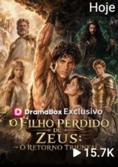 Capa da miniss&eacute;rie O Filho Perdido de Zeus: o Retorno Triunfal