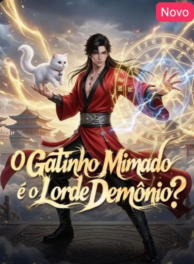 Capa da minisserie O Gatinho Mimado É o Lorde Demônio?