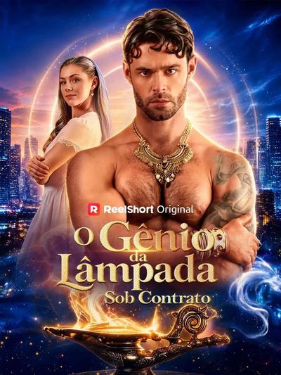 Capa da minisserie O Gênio da Lâmpada sob Contrato dublado