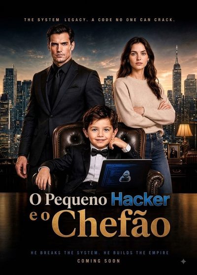 Capa da miniss&eacute;rie O Pequeno Hacker e o Chefão