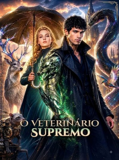 Capa da miniss&eacute;rie O Veterinário Supremo