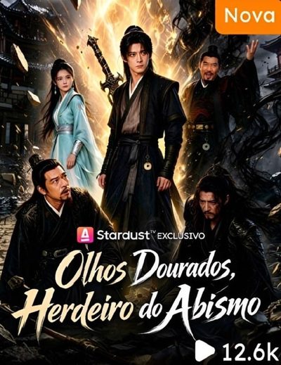 Capa da minisserie Olhos Dourados, Herdeiro do Abismo