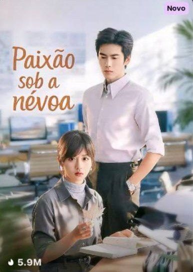 Capa da miniss&eacute;rie Paixão sob a Névoa