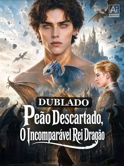 Capa da miniss&eacute;rie Peão Descartado, o Incomparável Rei Dragão
