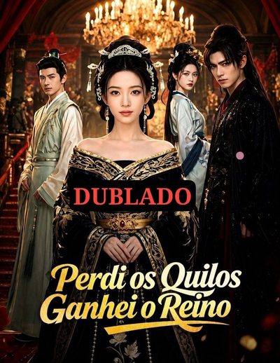 Capa da minisserie Perdi os Quilos Ganhei o Reino dublado