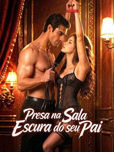 Capa da miniss&eacute;rie Presa na Sala Escura do Seu Pai