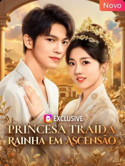 Capa da minisserie Princesa Traída Rainha em Ascensão