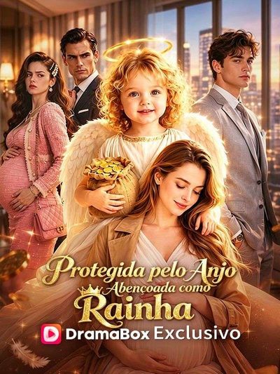 Capa da miniss&eacute;rie Protegida Pelo Anjo Abençoada Como Rainha dublado