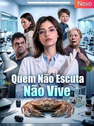 Capa da miniss&eacute;rie Quem Não Escuta, Não Vive