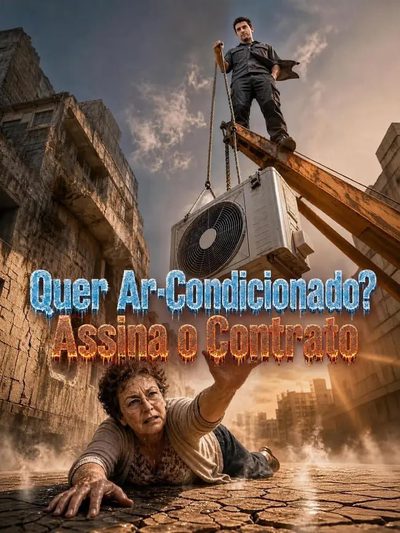 Capa da miniss&eacute;rie Quer Ar Condicionado Assina o Contrato