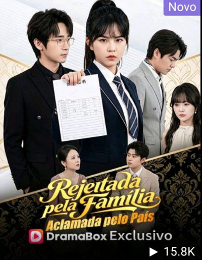 Capa da minisserie Rejeitada Pela Família, Aclamada Pelo País