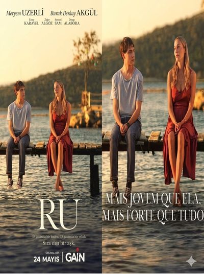 Capa da miniss&eacute;rie Ru - Mais Jovem que Ela Mais Forte que Tudo Mini Drama Turco dublado