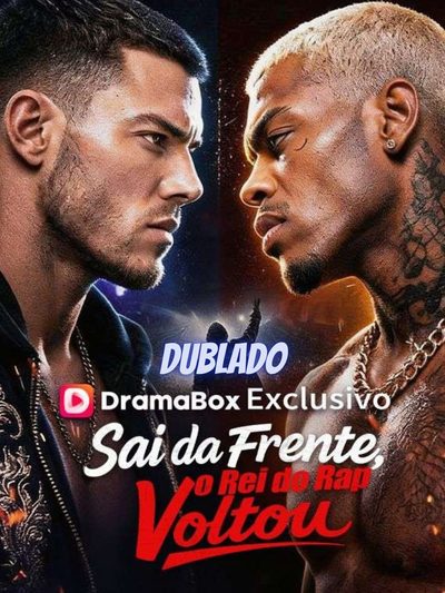 Capa da miniss&eacute;rie Sai da Frente, o Rei do Rap Voltou