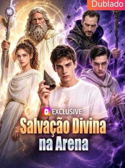 Capa da miniss&eacute;rie Salvação Divina na Arena