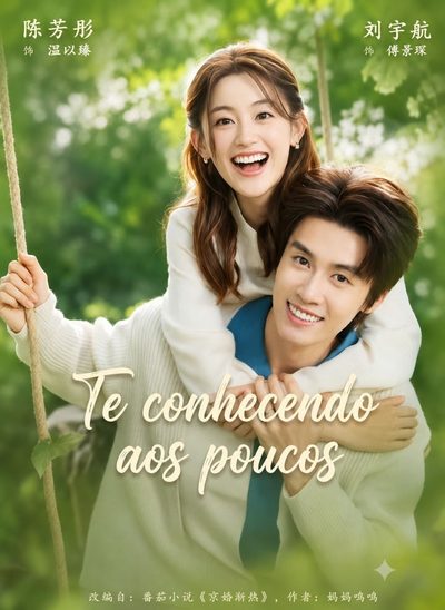 Capa da miniss&eacute;rie Te Conhecendo aos Poucos Conhecendo Você Lentamente Conhecendo Você aos Poucos