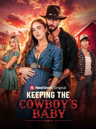 Capa da miniss&eacute;rie Tendo o Bebê do Cowboy Keeping the Cowboy's Baby