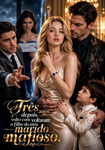 Capa da miniss&eacute;rie Três Anos Depois Volto com o Filho do Meu Marido Mafioso