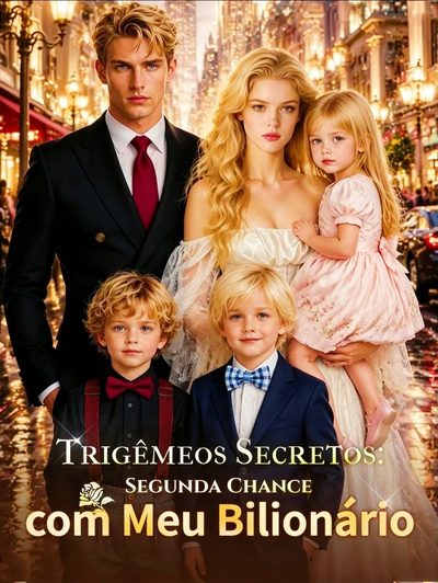 Capa da miniss&eacute;rie Trigêmeos Secretos: Segunda Chance com Meu Bilionário