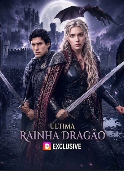 Capa da miniss&eacute;rie Última Rainha Dragão