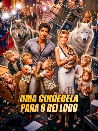 Capa da miniss&eacute;rie Uma Cinderela para o Rei Lobo