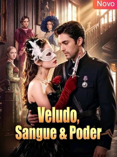 Capa da minisserie Veludo, Sangue & Poder