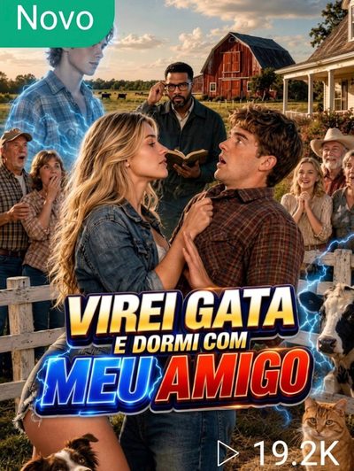 Capa da miniss&eacute;rie Virei Gata e Dormi com Meu Amigo