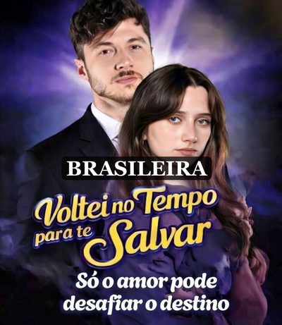Capa da minisserie Voltei no Tempo para Te Salvar Só o Amor Pode Desafiar o Destino